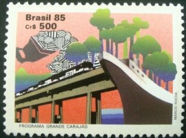 Selo postal COMEMORATIO do Brasil de 1985 - C 1503 N