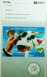 Edital de Lançamento nº 12 de 1994 Feira do Livro Frankfurt