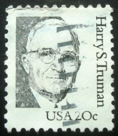 Selo postal dos Estados Unidos de 1988 Harry S. Truman