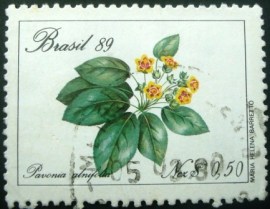Selo postal COMEMORATIVO do Brasil de 1989 - C 1631 U