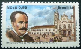 Selo postal COMEMORATIVO do Brasil de 1989 - C 1634 M