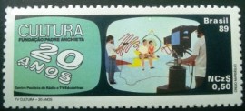 Selo postal COMEMORATIVO do Brasil de 1989 - C 1635 N
