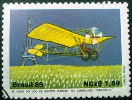 Selo postal COMEMORATIVO do Brasil de 1989 - C 1637 U