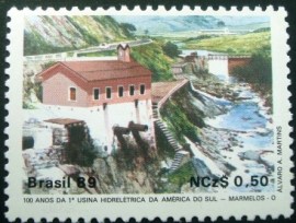 Selo postal COMEMORATIVO do Brasil de 1989 - C 1644 M