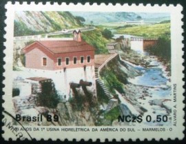 Selo postal COMEMORATIVO do Brasil de 1989 - C 1644 U