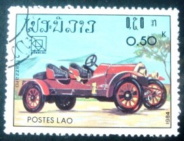 Selo postal do Laos de 1984 Nazzaro