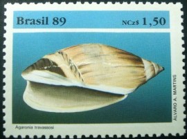 Selo postal COMEMORATIVO do Brasil de 1989 - C 1647 M