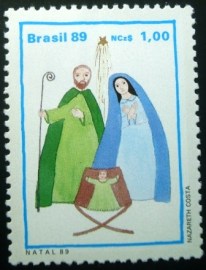 Selo postal COMEMORATIVO do Brasil de 1989 - C 1659 N