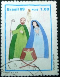 Selo postal COMEMORATIVO do Brasil de 1989 - C 1659 U