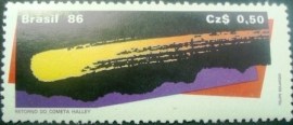 Selo postal COMEMORATIVO do Brasil de 1986 - C 1507 N