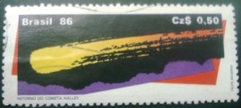 Selo postal COMEMORATIVO do Brasil de 1986 - C 1507 U