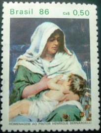 Selo postal COMEMORATIVO do Brasil de 1986 - C 1510 N