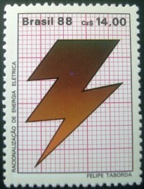Selo postal COMEMORATIVO do Brasil de 1988 - C 1580 M