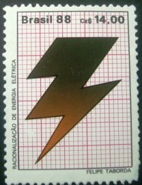 Selo postal COMEMORATIVO do Brasil de 1988 - C 1580 N