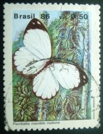 Selo postal COMEMORATIVO do Brasil de 1986 - C 1513 U