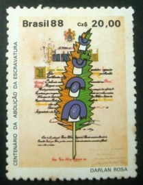 Selo postal COMEMORATIVO do Brasil de 1988 - C 1583 N