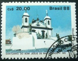 Selo postal COMEMORATIVO do Brasil de 1988 - C 1585 MCC