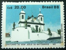 Selo postal COMEMORATIVO do Brasil de 1988 - C 1585 N