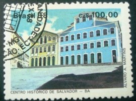 Selo postal COMEMORATIVO do Brasil de 1988 - C 1587 NCC