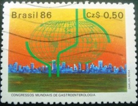 Selo postal COMEMORATIVO do Brasil de 1986 - C 1520 U