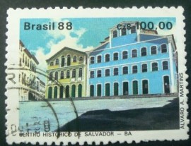 Selo postal COMEMORATIVO do Brasil de 1988 - C 1587 U