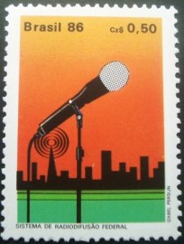 Selo postal COMEMORATIVO do Brasil de 1986 - C 1521 M