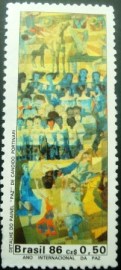 Selo postal COMEMORATIVO do Brasil de 1986 - C 1522 N