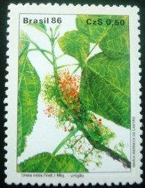 Selo postal COMEMORATIVO do Brasil de 1986 - C 1523 M
