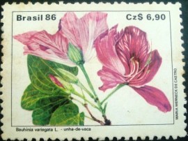 Selo postal COMEMORATIVO do Brasil de 1986 - C 1525 N