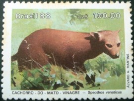 Selo postal COMEMORATIVO do Brasil de 1988 - C 1593 N
