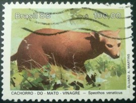 Selo postal COMEMORATIVO do Brasil de 1988 - C 1593 U