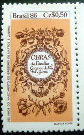 Selo postal COMEMORATIVO do Brasil de 1986 - C 1527 M