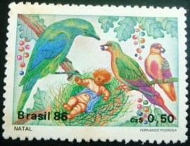 Selo postal COMEMORATIVO do Brasil de 1986 - C 1530 N