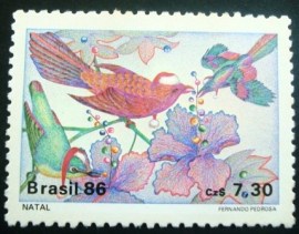 Selo postal COMEMORATIVO do Brasil de 1986 - C 1532 M