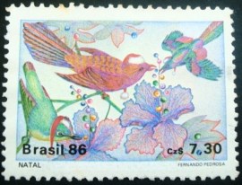 Selo postal COMEMORATIVO do Brasil de 1986 - C 1532 N