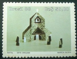 Selo postal COMEMORATIVO do Brasil de 1988 - C 1603 M