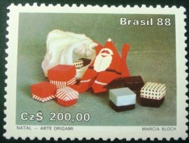 Selo postal COMEMORATIVO do Brasil de 1988 - C 1605 M