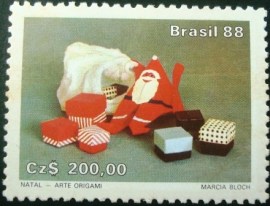 Selo postal COMEMORATIVO do Brasil de 1988 - C 1605 N