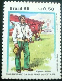 Selo postal COMEMORATIVO do Brasil de 1986 - C 1540 M
