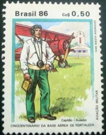 Selo postal COMEMORATIVO do Brasil de 1986 - C 1540 N