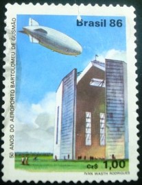 Selo postal COMEMORATIVO do Brasil de 1986 - C 1541 U