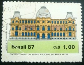 Selo postal COMEMORATIVO do Brasil de 1986 - C 1542 U