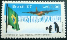 Selo postal COMEMORATIVO do Brasil de 1986 - C 1544 M