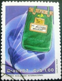 Selo postal COMEMORATIVO do Brasil de 1986 - C 1545 U