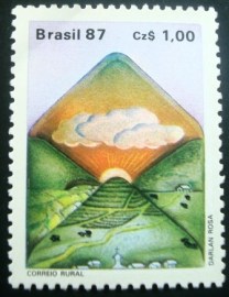 Selo postal COMEMORATIVO do Brasil de 1986 - C 1546 N