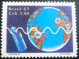 Selo postal COMEMORATIVO do Brasil de 1986 - C 1547 N