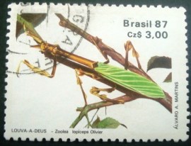 Selo postal COMEMORATIVO do Brasil de 1986 - C 1554 U