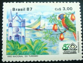 Selo postal COMEMORATIVO do Brasil de 1986 - C 1557 M