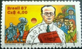 Selo postal COMEMORATIVO do Brasil de 1986 - C 1564 U