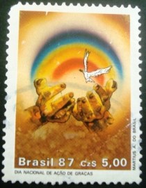 Selo postal COMEMORATIVO do Brasil de 1986 - C 1567 U